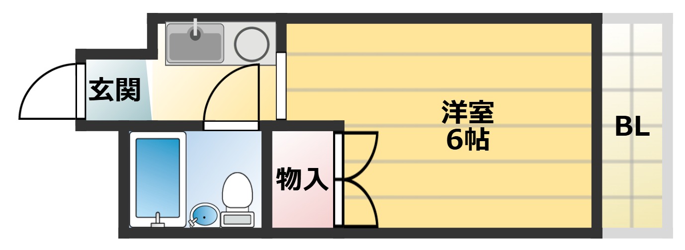 使い勝手の良い間取りです。