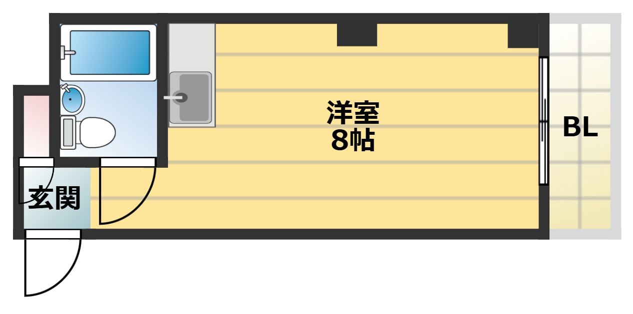 使い勝手の良い間取りです。