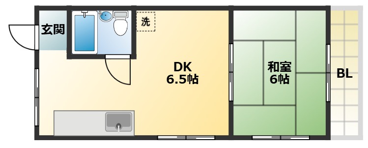 使い勝手の良い間取りです。