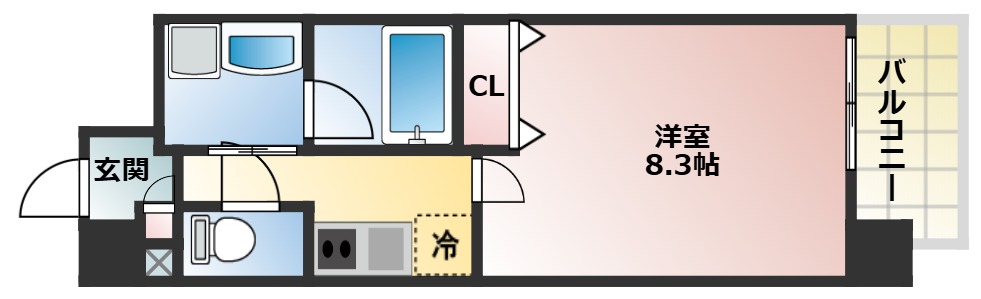 室内綺麗でとても使いやすい間取りです！