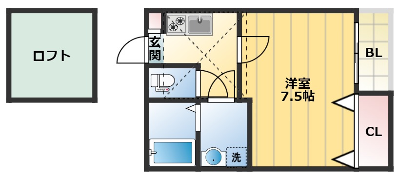 室内綺麗でとても使いやすい間取りです！