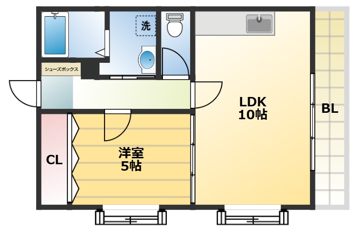 使い勝手の良い間取りです。