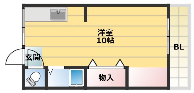 使い勝手の良い間取りです。