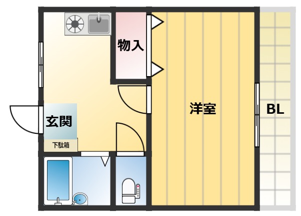 使い勝手の良い間取りです。