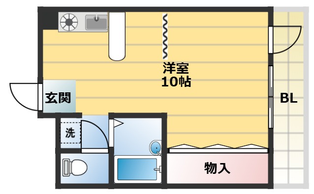 使い勝手の良い間取りです。