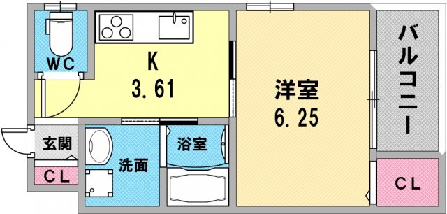 室内綺麗でとても使いやすい間取りです！