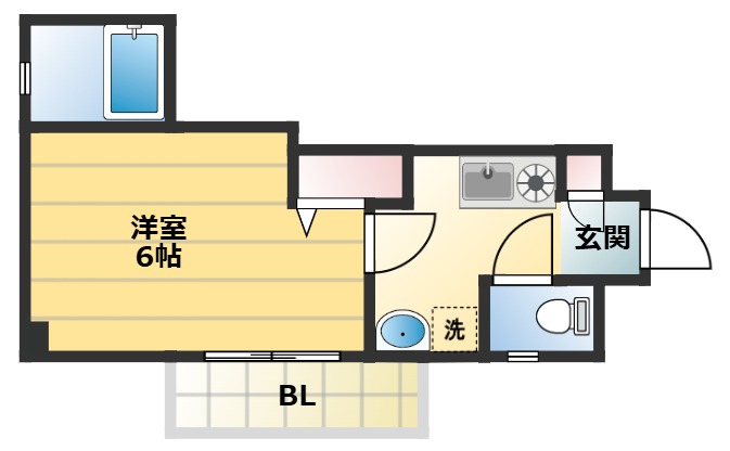 使い勝手の良い間取りです。