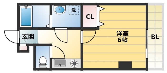 使い勝手の良い間取りです。