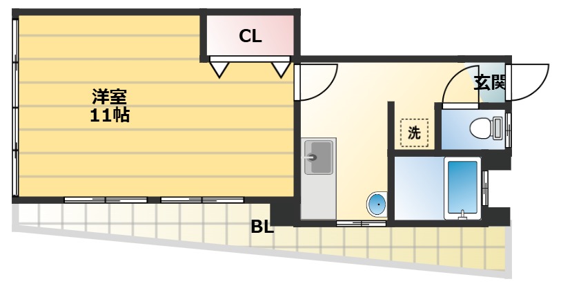 使い勝手の良い間取りです。