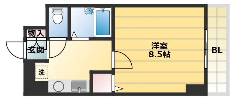 使い勝手の良い間取りです。