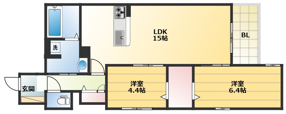 室内綺麗でとても使いやすい間取りです！
