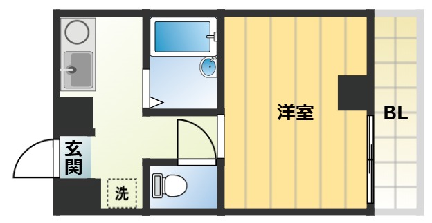 使い勝手の良い間取りです。