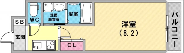 使い勝手の良い間取りです