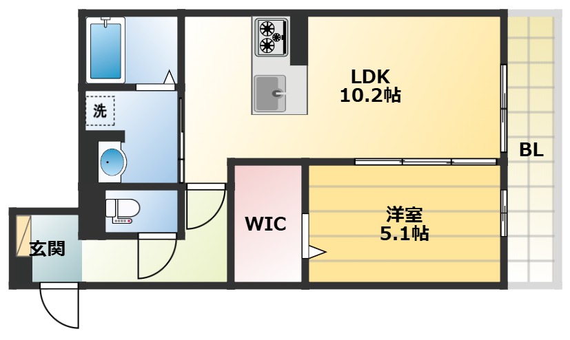 室内綺麗でとても使いやすい間取りです！