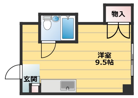 使い勝手の良い間取りです。