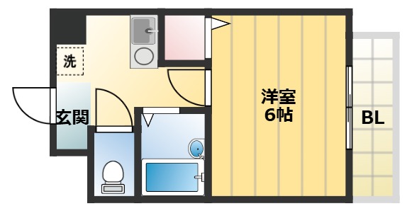使い勝手の良い間取りです。