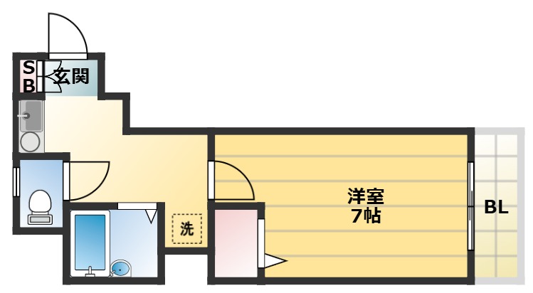 使い勝手の良い間取りです。