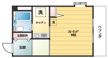 使い勝手の良い間取りです