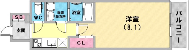 少し広めのお部屋ですね！！