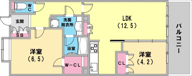 室内綺麗でとても使いやすい間取りです！