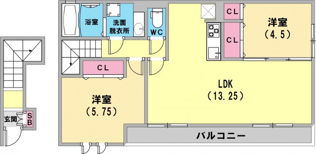 室内綺麗でとても使いやすい間取りです！