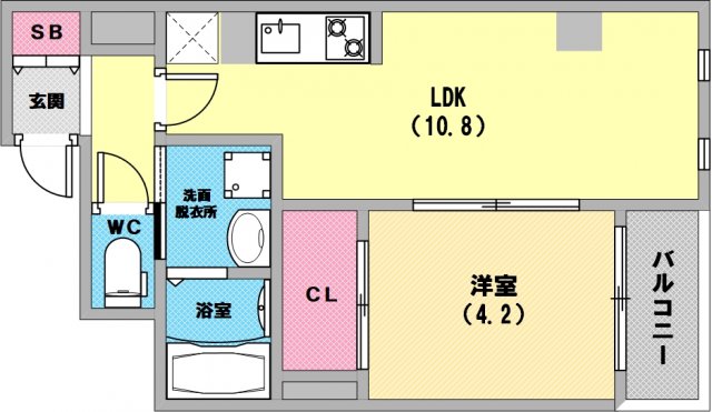 とっても使いやすい間取りですね！