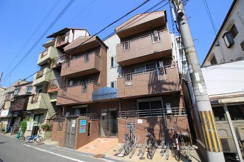 大阪市東淀川区下新庄２丁目の賃貸マンションの外観