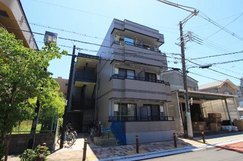 大阪市東淀川区豊新５丁目の賃貸マンションの外観