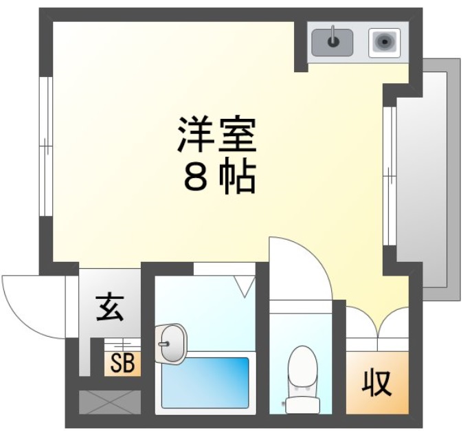 3階の間取り図