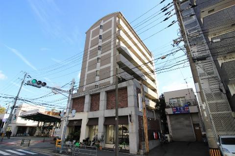 大阪市東淀川区豊新２丁目の賃貸マンションの外観