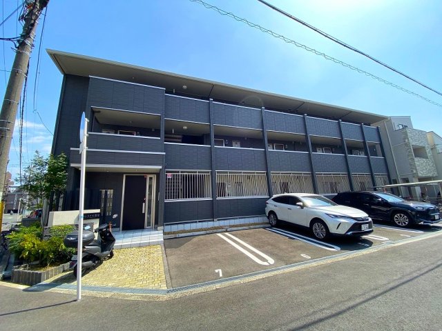大阪市東淀川区豊里７丁目の賃貸アパートの外観