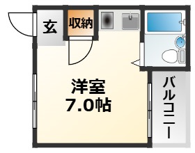 2階の間取り図