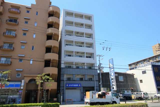 大阪市東淀川区豊里７丁目の賃貸マンションの外観