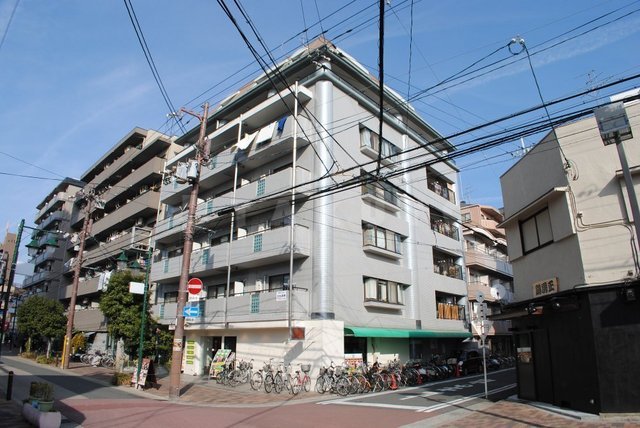 大阪市東淀川区豊新５丁目の賃貸マンションの外観