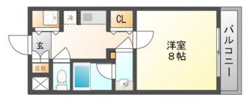 1階の間取り図