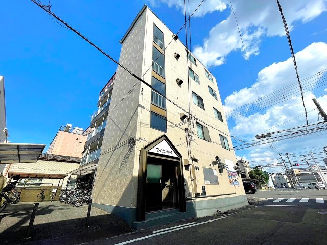 大阪市東淀川区菅原３丁目の賃貸マンションの外観