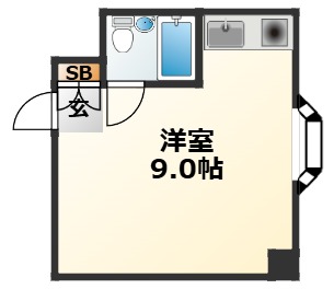 3階の間取り図