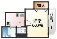 3階の間取り図