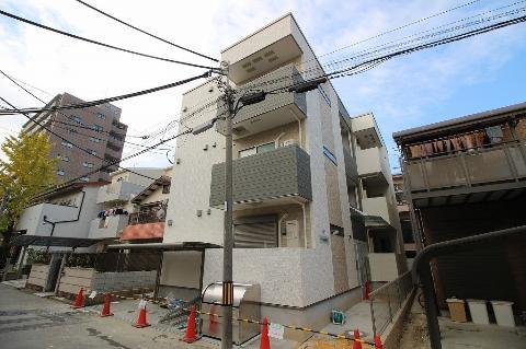 大阪市東淀川区淡路５丁目の賃貸アパートの外観