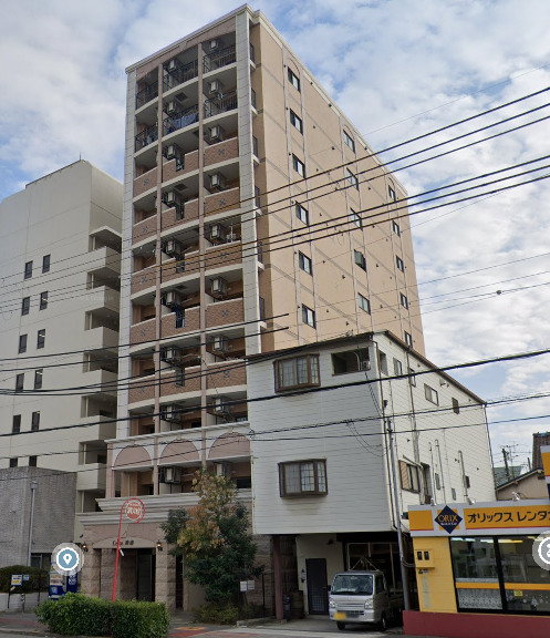 大阪市東淀川区菅原２丁目の賃貸マンションの外観