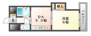 7階の間取り図