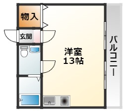 3階の間取り図