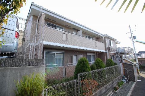 大阪市東淀川区南江口３丁目の賃貸アパートの外観