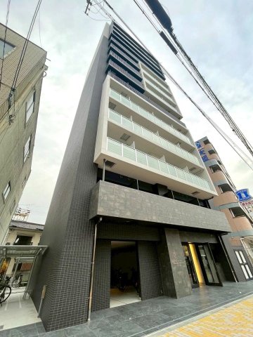 大阪市東淀川区上新庄３丁目の賃貸マンションの外観