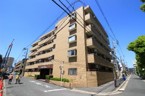 大阪市東淀川区豊新４丁目の賃貸マンションの外観