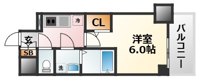 3階の間取り図