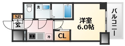 3階の間取り図
