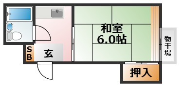 4階の間取り図
