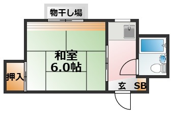 4階の間取り図