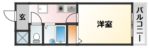 5階の間取り図